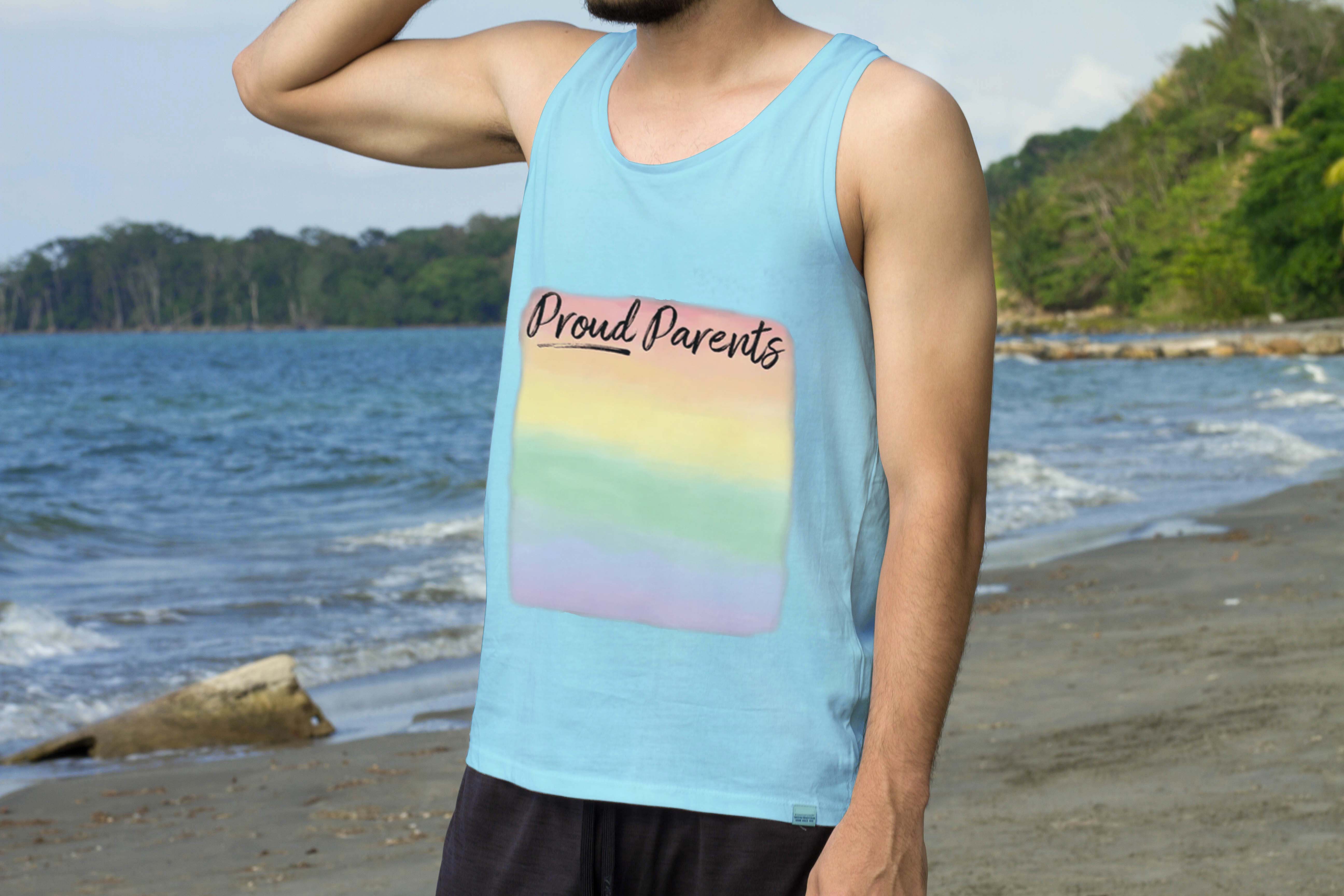 Proud Parents | Women's Flowy Scoop Muscle Tank